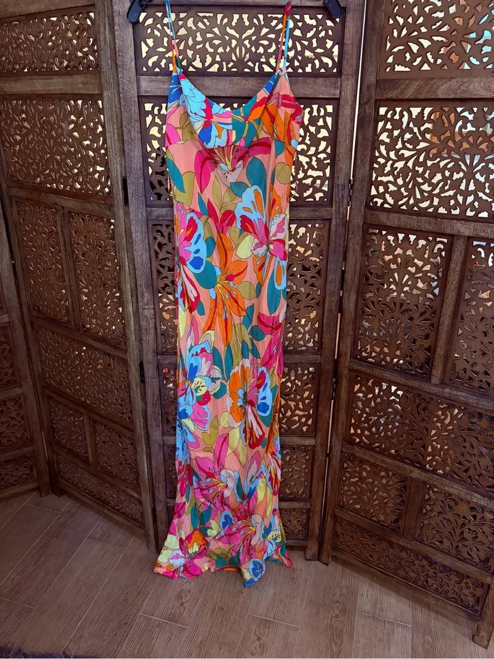AMANDA UPRICHARD janeiro maxi dress in botanico
